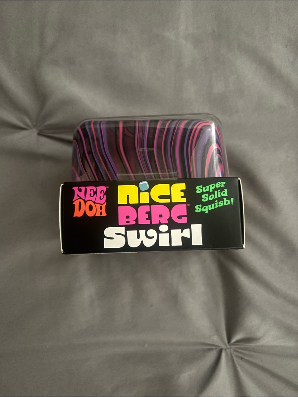 Nice Berg Swirl Pink & Purple Squishy Stress Relief